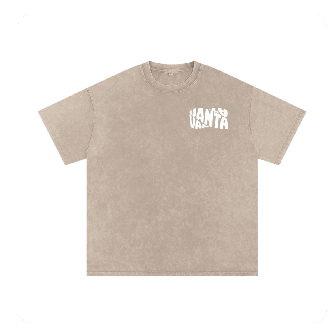 Beige Vanta T-Shirt